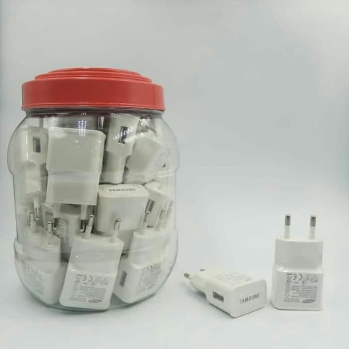 II139 Batok Samsung Kepala Charger Casan Toples Isi 25pcs