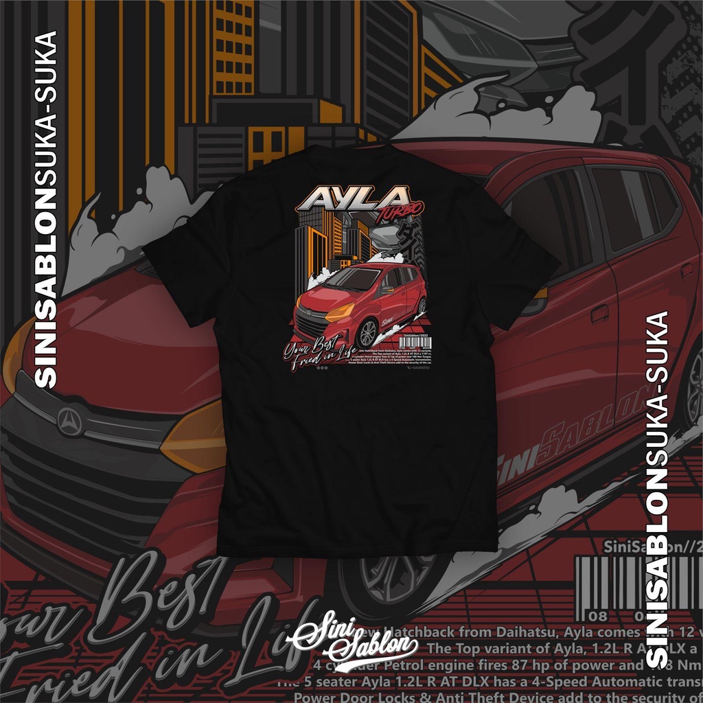 KAOS MOBIL AYLA TURBO