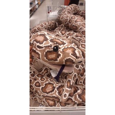 Boneka tangan, boneka anak-anak, boneka ular/phyton birma, panjang 171cm