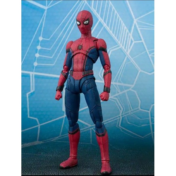 Flashmart Mainan Action Figure Superhero Marvel SHFiguart Spiderman HomeComing High Quality