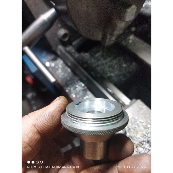 adaptor alat kerok pully angin modif pake bor tuner foredom