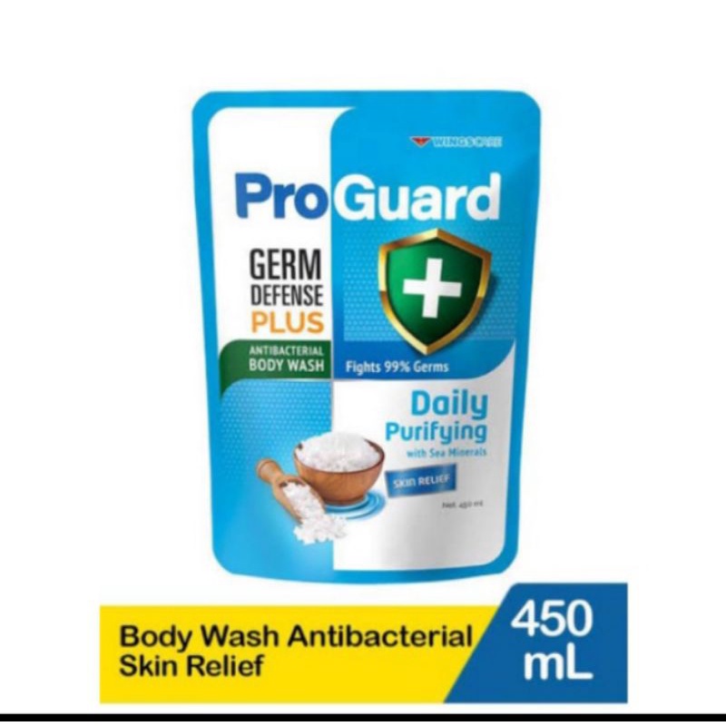 PRO GUARD BODY WASH ANTIBACTERIAL 450ML