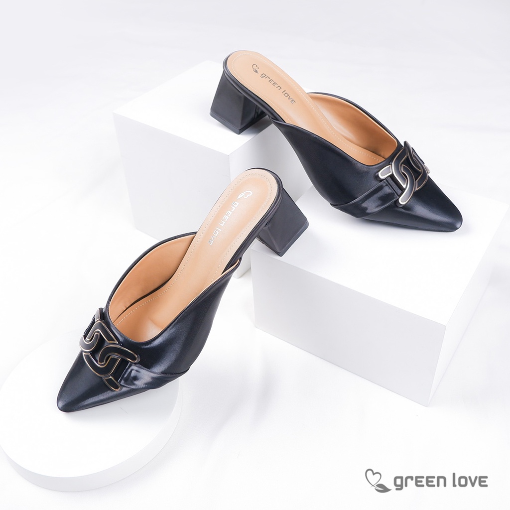 Green Love Sepatu Heels ARIANA