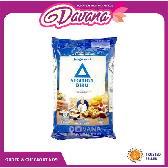 

Tepung Terigu Segitiga Biru Premium 1Kg