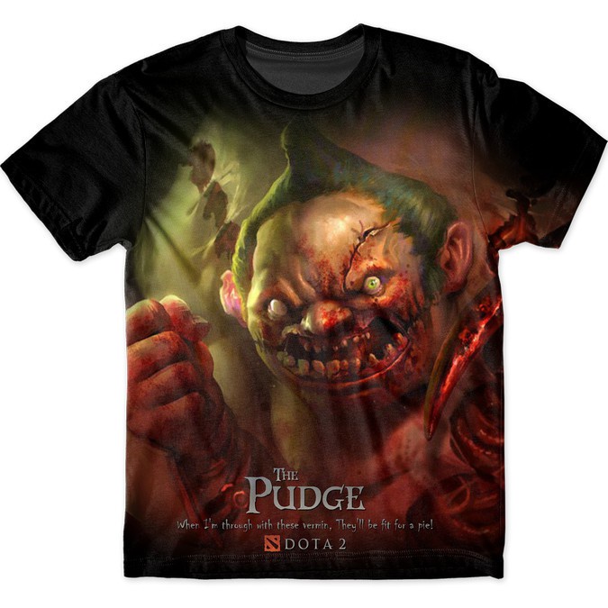 Pudge Full Graphic T-Shirt (Dota 2)