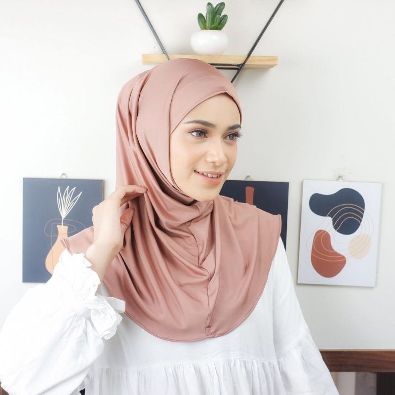 Bergo Sport Hijab Bergo Sport Tanpa Pet