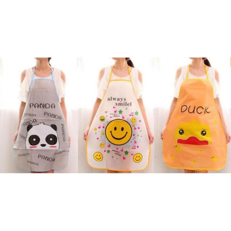 Celemek Masak Anti Air / Apron Waterproof Karakter RO5