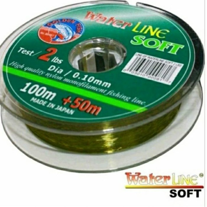 Senar Pancing Golden Fish Water Line Soft