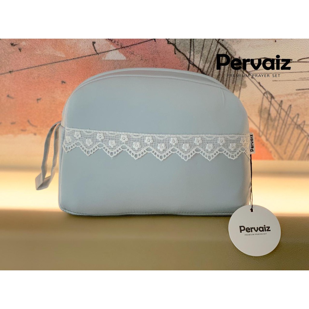 PERVAIZ MUKENA SILK PREMIUM || AZURA