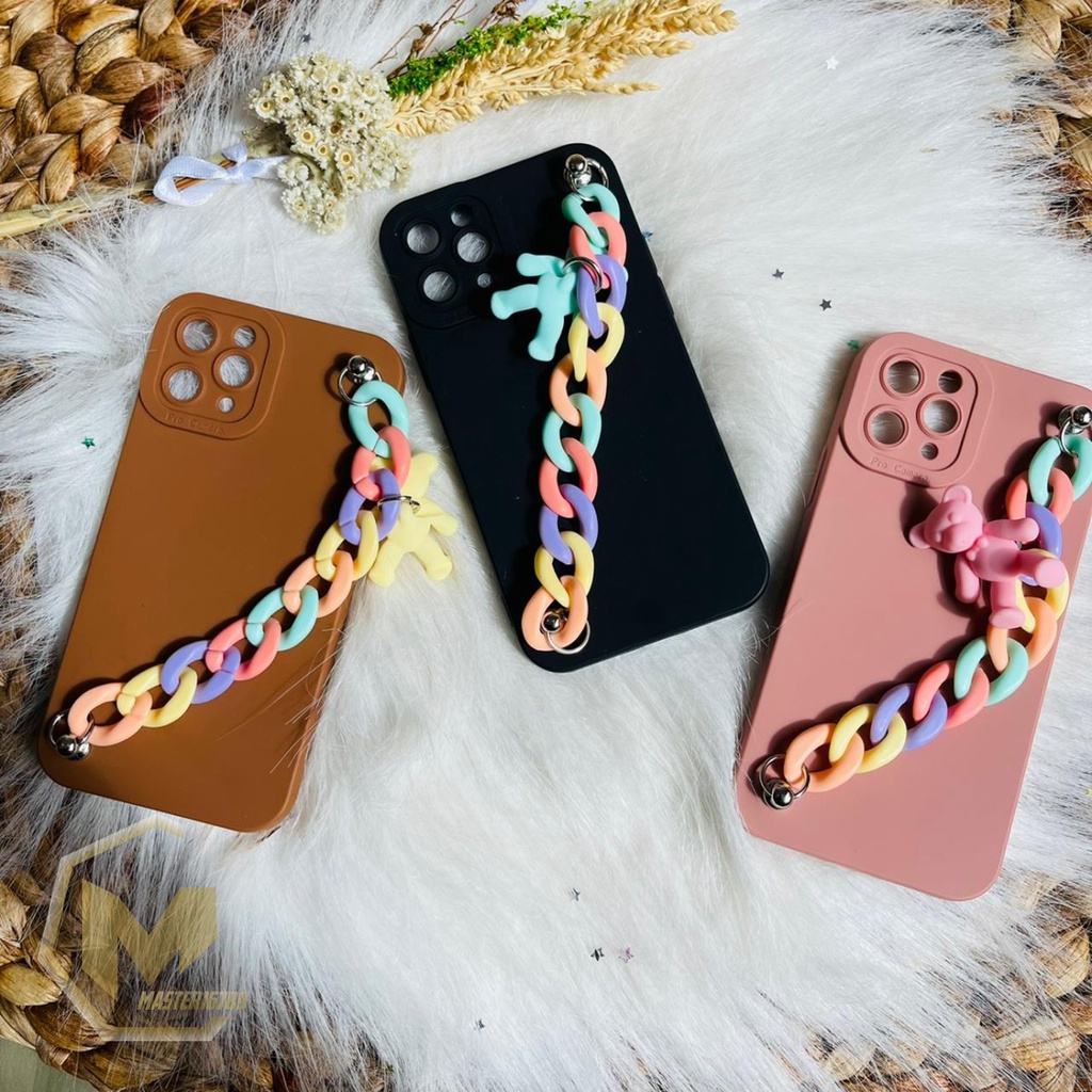 SOFTCASE PROCAMERA RANTAI IPHONE 6 6+ 7 7+ SE 2020 8 8+ X XR XS MAX MA2889