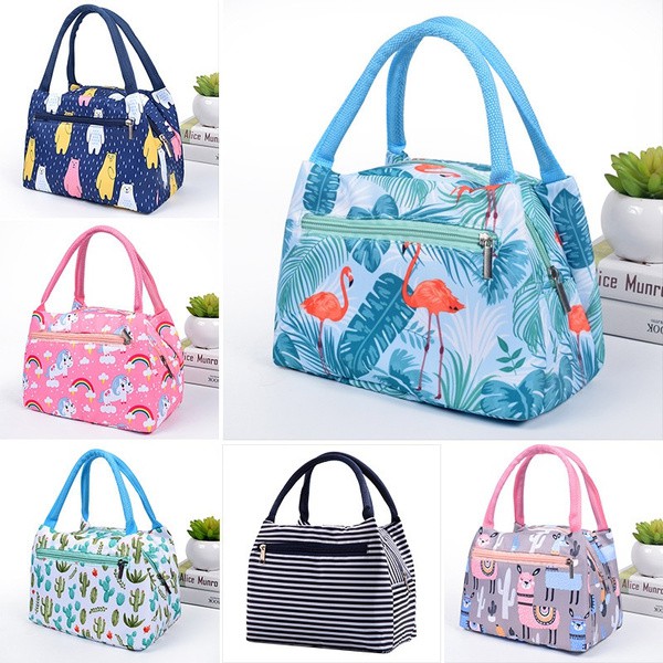 Lunch Bag FULL MOTIF - Cooler Bag Asi - Tas Bekal Tahan Panas / Dingin