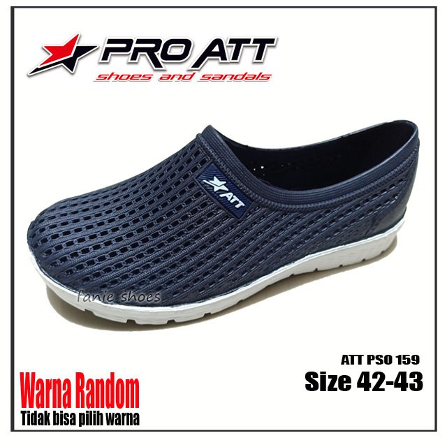 Pro ATT PSO 159 39-43 JUMBO Sepatu Pria Karet / Sepatu Tahan Air / Sepatu Slip On Laki