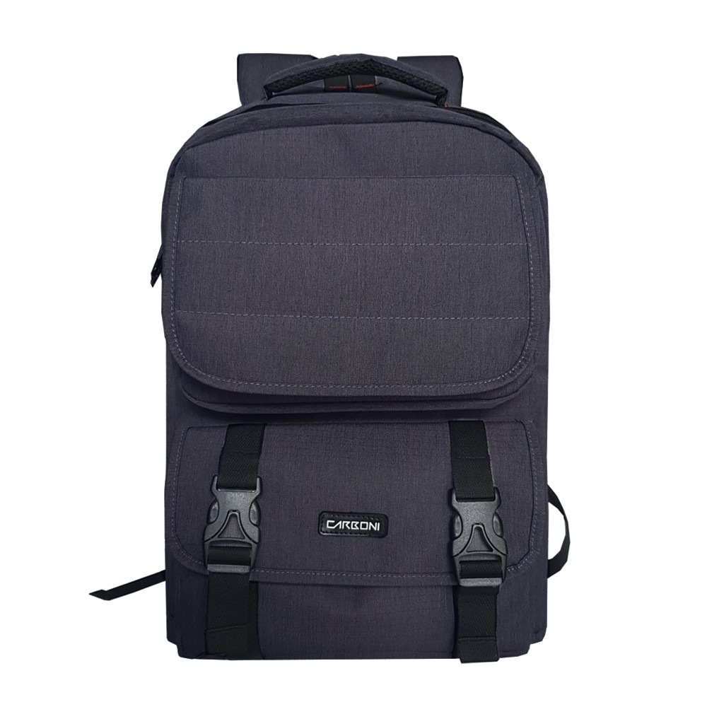 SHOPEE 6.6 SUPER SALE!! Carboni Tas Ransel AA0051 Original 17 - Black+ Raincover