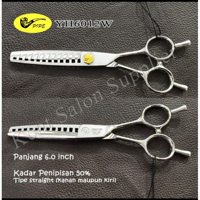 

Gunting Penipis 50% Pipe YH6012W