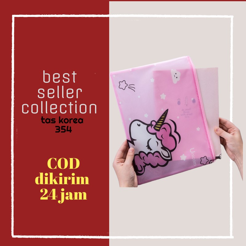 

(COD) PF08 DOMPET A4 TRANSPARAN TEMPAT BUKU ALAT TULIS TAS TANGAN WANITA
