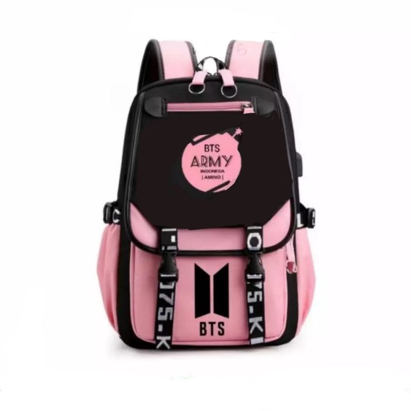 Tas sekokah anak perempuan - tas anak perempuan - tas anak cewek -  ransel sekolah anak perempuan - tas punggung anak perempuan (BONUS BOTOL MINUM)