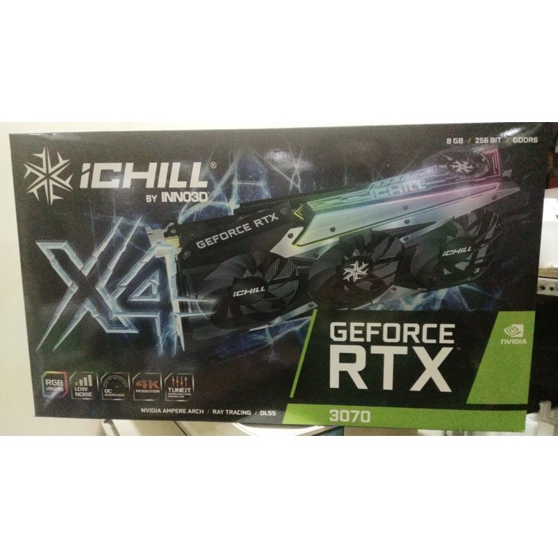 Inno3D Geforce RTX 3070 Ichill X4 8GB DDR6X 256BIT