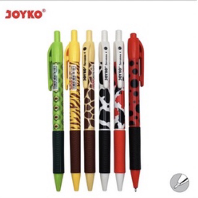 

( 1 pcs ) Ball Pen / Pulpen / Pena Joyko BP-232 / Savanna 4 / 0.7 mm