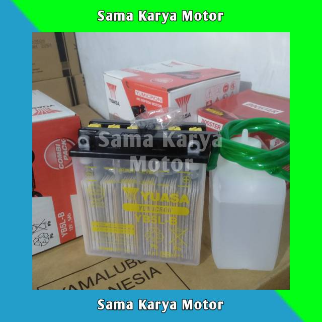 CU07 aki yuasa YB5L-B / aki basah YB5L-B / aki yuasa YB5L-B / aki yuasa / aki motor / aki basah