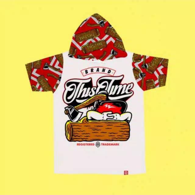 KAOS DISTRO/KAOS HOODIE THISTIME BRAND ORIGINAL