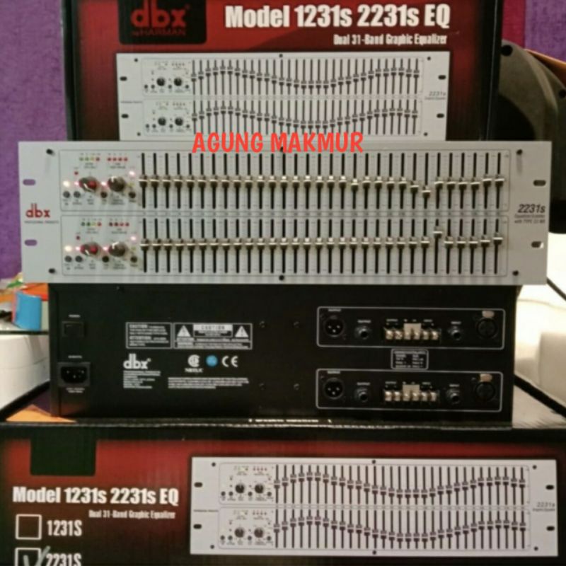 Equalizer DBX 2231S