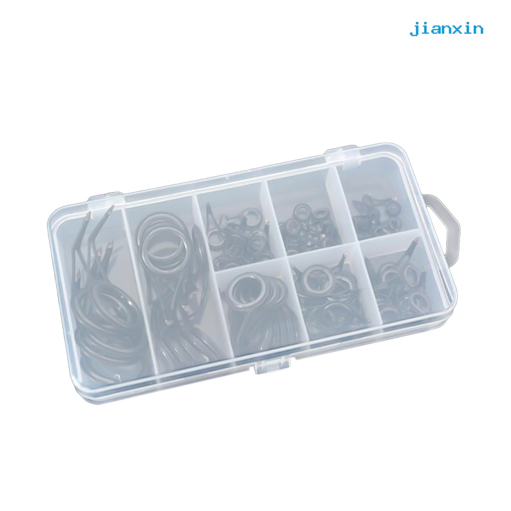 [Jianxin] 75 Pcs Ring Guide Joran Pancing 8 Ukuran