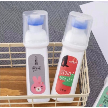 Semir Sepatu Putih Cairan Pembersih Sepatu Warna Putih Cleaner Instant
