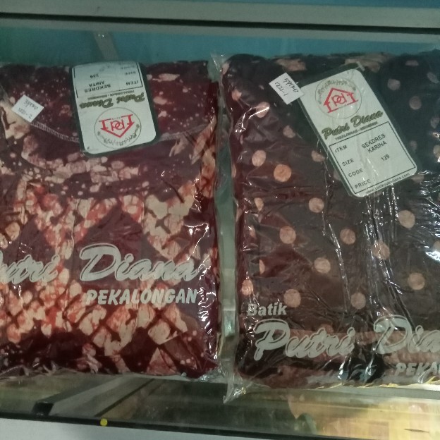 3# Sedress Batik Putri Diana, Batik Pekalongan.
