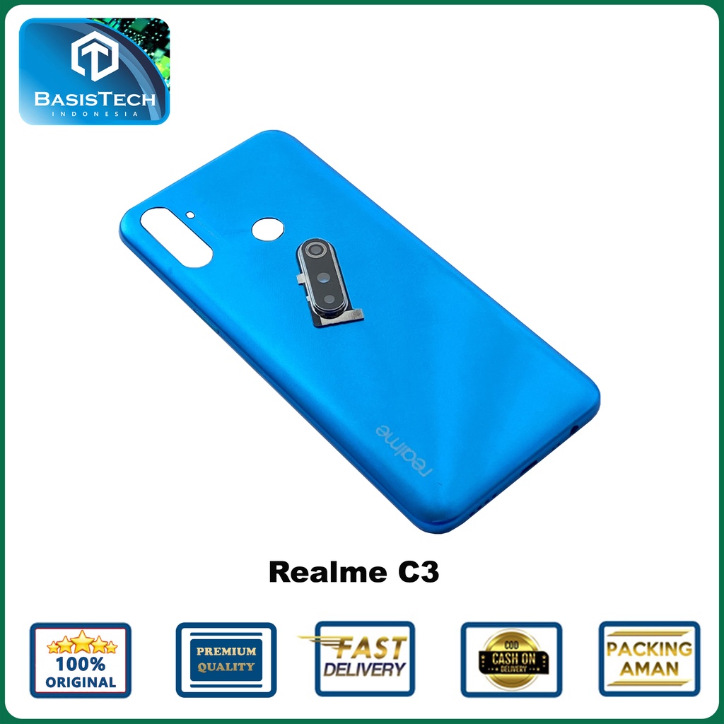 BACK COVER BACKDOOR CASING REALME C3