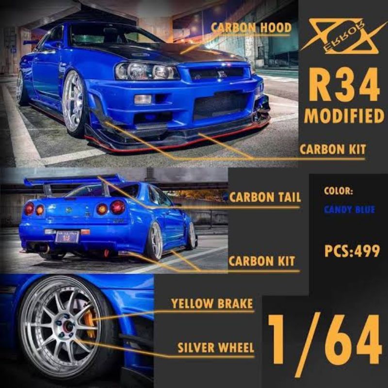 Error 404 Nissan Skyline GTR R34