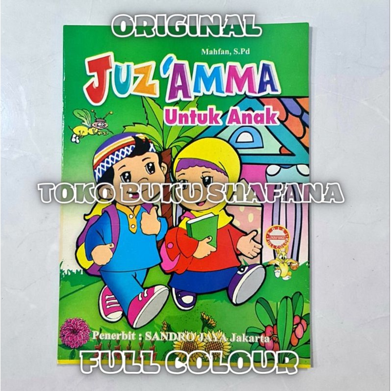 Buku Untuk Anak Belajar Berdoa, Juz Amma, Belajar Sholat Full Colour