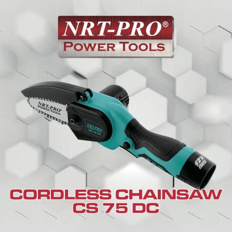 mini chainsaw baterai cordless nrt pro senso mini