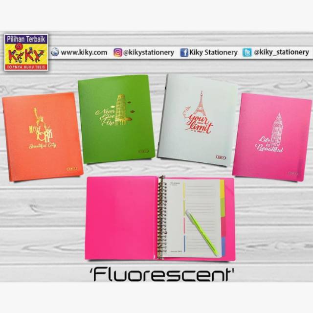 

Binder SET A5 Ring 20 KIKY