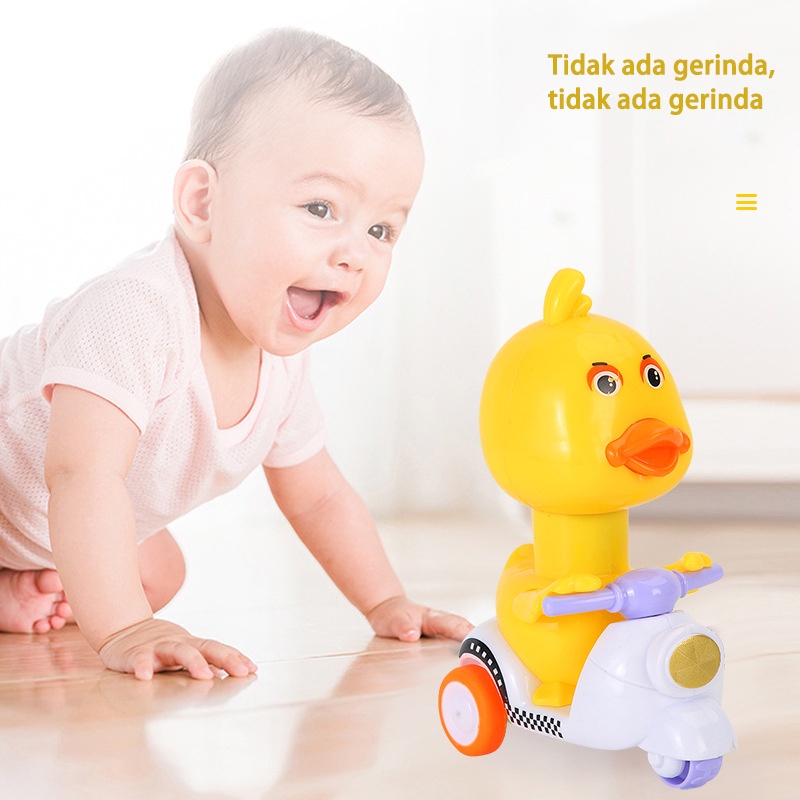 Bebek mainan/Mainan bebek berjalan/Mainan Anak Bayi/Mainan bebek self-propelled (B84)