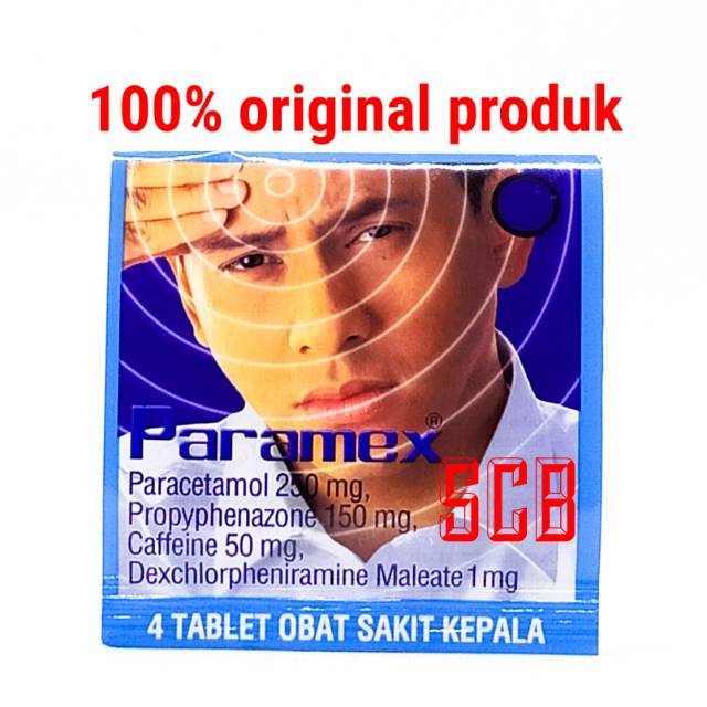 Paramex Obat Sakit Kepala  Shopee Indonesia