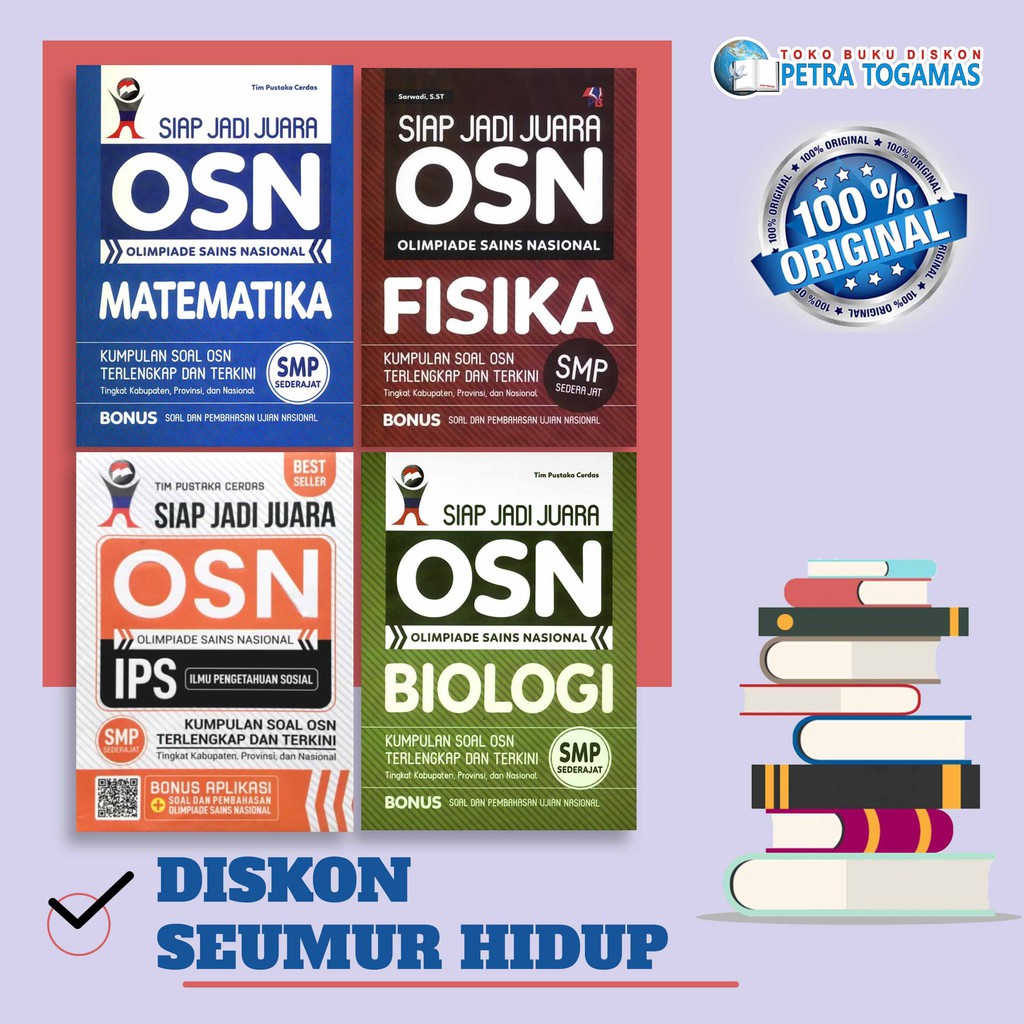 

SIAP JADI JUARA OSN SMP SEDERAJAT by PUSTAKA BARU PRESS
