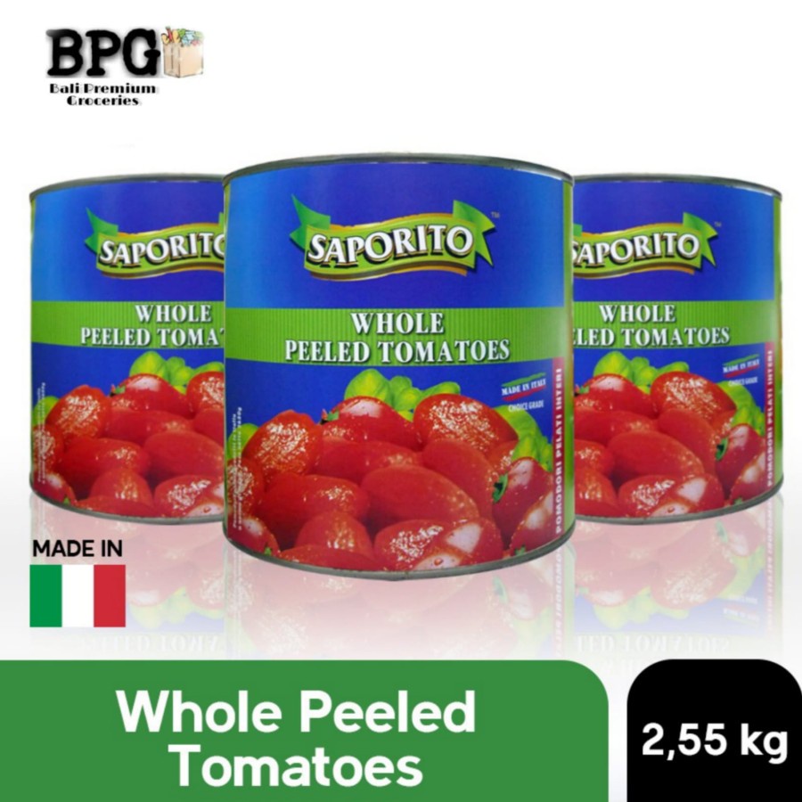 

SAPORITO WHOLE PEELED TOMATOES