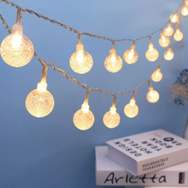 Lampu Hias Kelereng 5meter Marble Light Lampu Natal Lampu Hias Kelereng 5meter Marble Light Lampu Natal