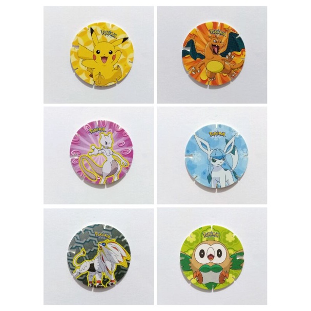 Tazos Pokemon Coin Chiki Balls