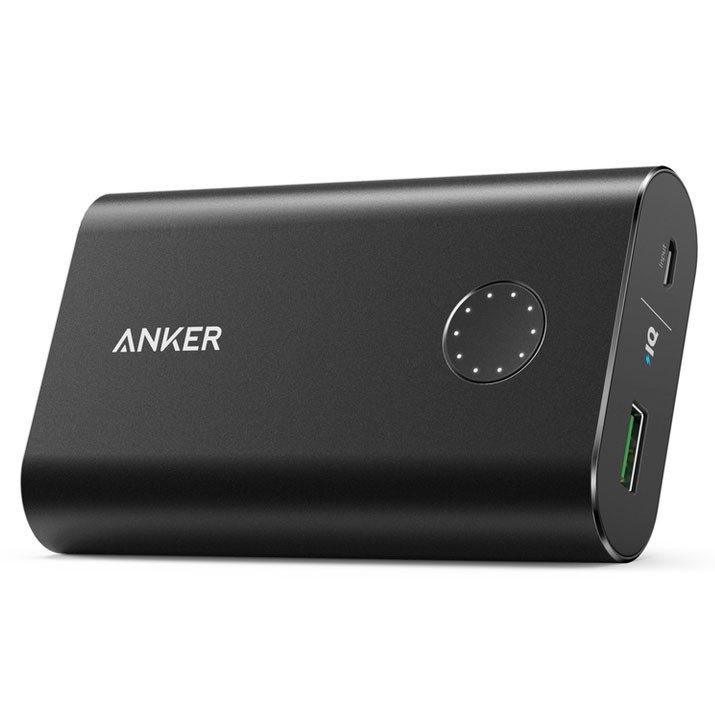 Anker PowerCore+ Power Bank 10050mAh Qualcomm QC 3.0 - Black QJWB02BK