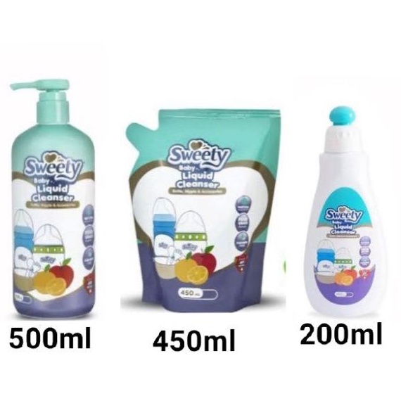 Sweety Baby Liquid Cleanser Bottle - Swety Sabun Cuci Botol Bayi