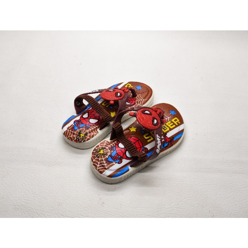 SANDAL BUNYI CIT-CIT LUCU MOTIF SPAIDERMAN ANAK UMUR 0-3 TAHUN / SANDAL JEPIT CIT-CIT TERMURAH /SANDAL JEPIT ANAK /SANDAL KEKINIAN /SANDAL IMPORT /SANDAL TRENDY /FASHION ANAK /SANDAL KARET /SANDAL JEPIT BERBUNYI CITT..CITT /SANDAL SPAIDERMAN /SADAL KECE