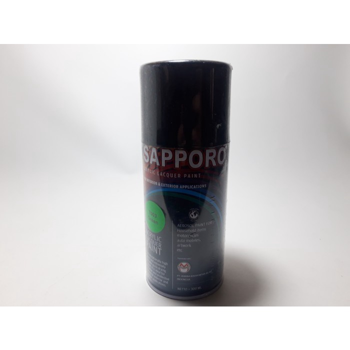 

Sapporo Green Fluorescent 7003 Cat Semprot Aerosol Hijau Stabilo EKA MOTOR bisa bayar cod lo kak