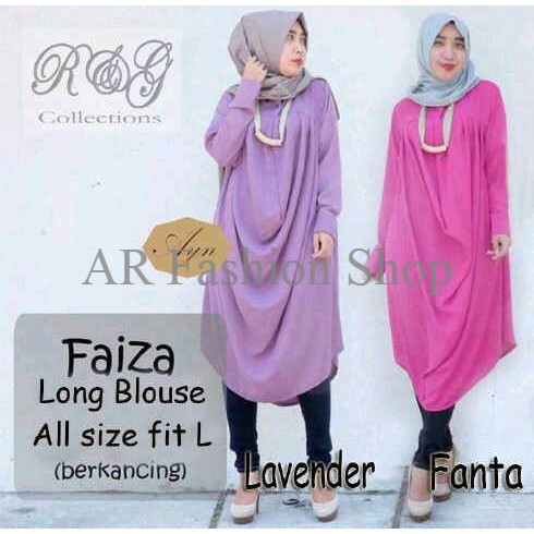 Faiza Long Blouse Tunik