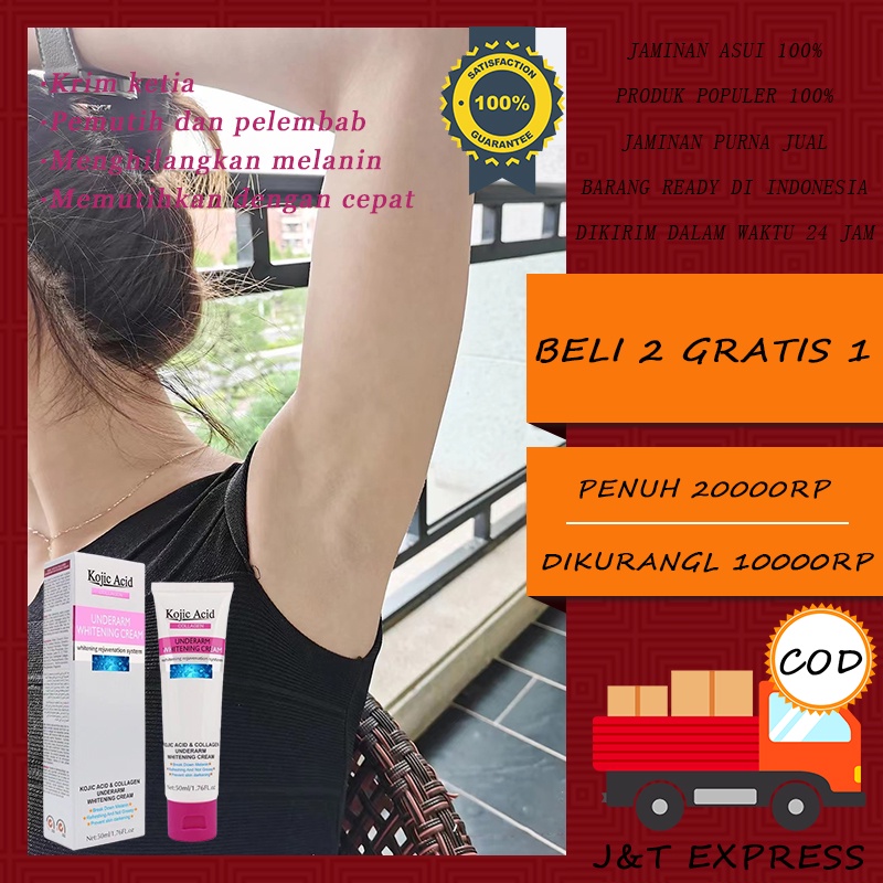 [100% Asli ] Pemutih Ketiak dan Selangkangan Hitam Membandel Paling Ampuh Original Aman Ori Hasil Pe