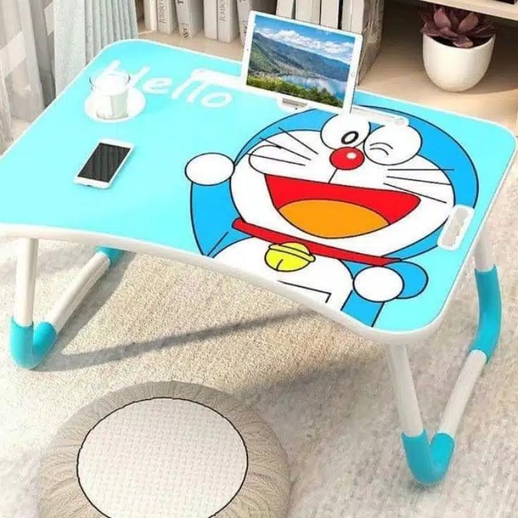 Meja Laptop Meja Lipat Meja Belajar Karakter Doraemon