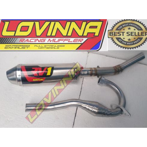 PROMO knalpot racing norifumi rv1 crf150L DISKON