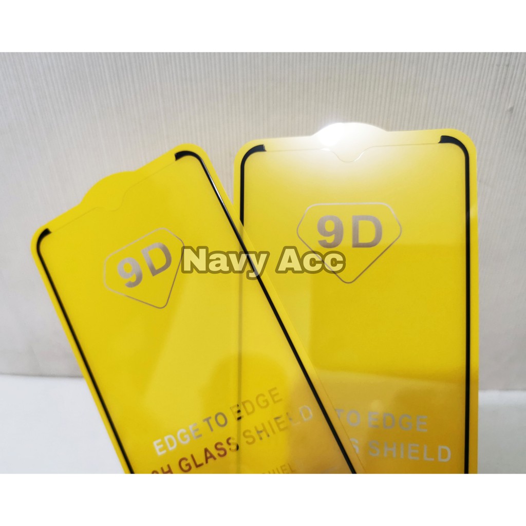 Tempered Glass Realme 3 - Realme 3 Pro 9D Full Cover - Tempered Full