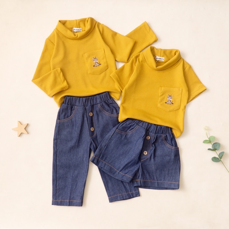 RACHIDKIDS / TURTLENECK ANAK / TURTLENECK SET ANAK / BOOMIE TURTLENECK SET