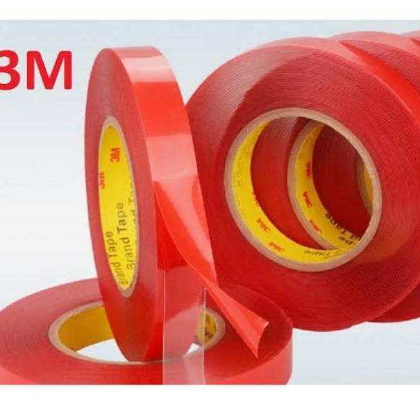 

＃Terbaru＃ Double tape 3M scotch gel transparan bening lebar 22mm panjang 4meter ✶